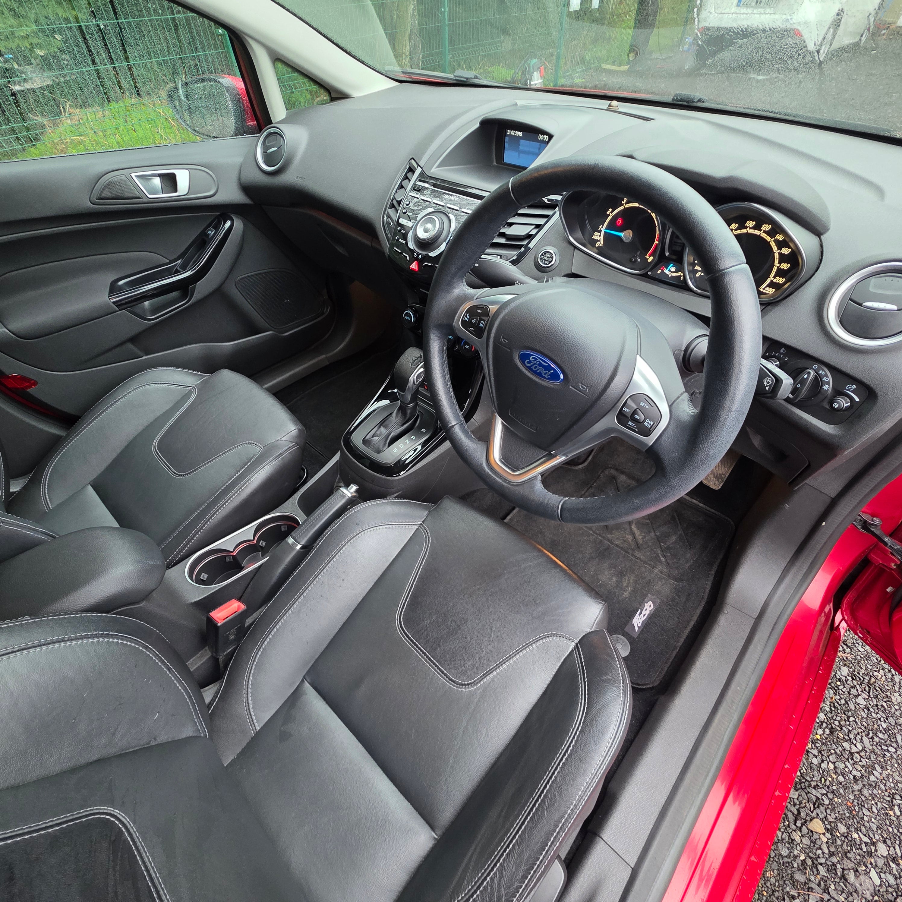 Ford Fiesta Automatic 2016 Leather Heated Seats