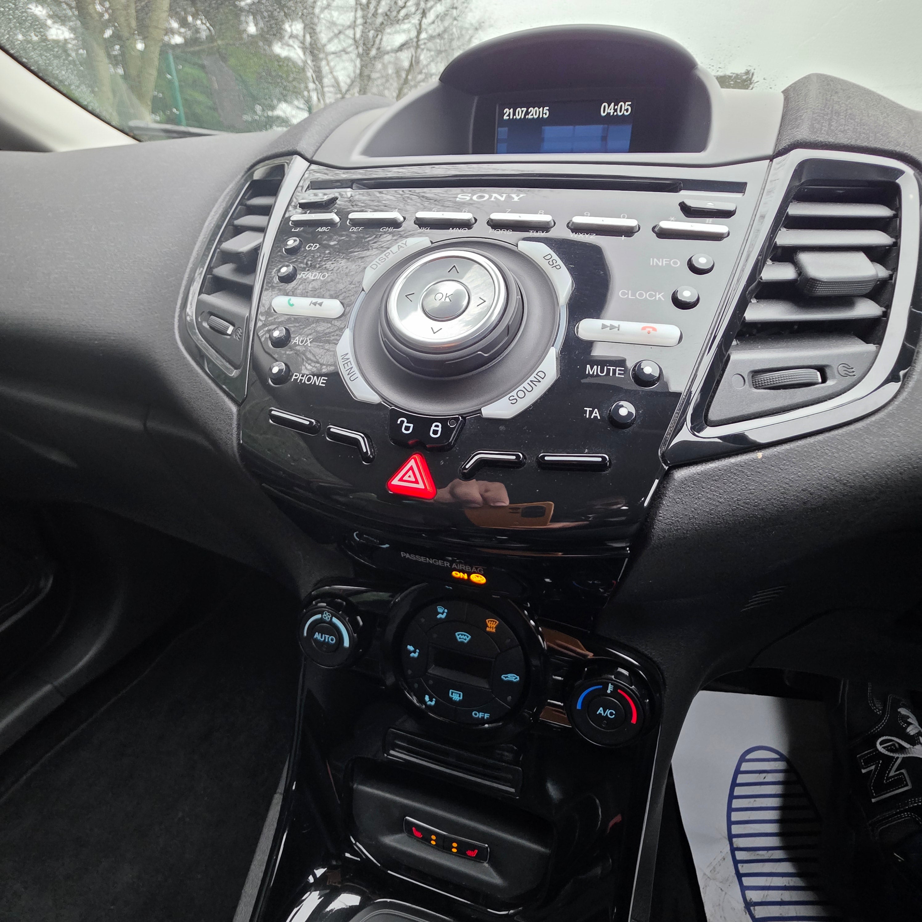 Ford Fiesta Automatic 2016 Leather Heated Seats