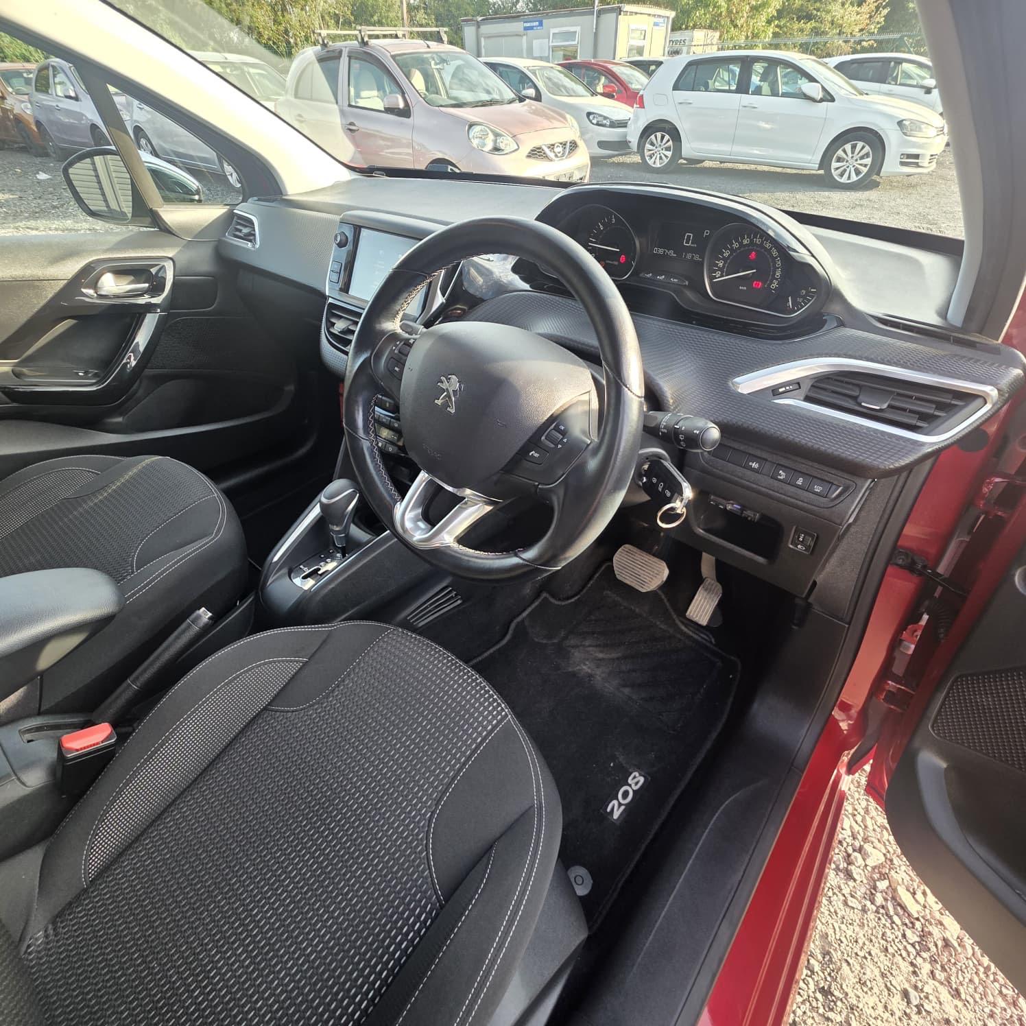 Peugeot 208 Automatic 2018 Low Miles