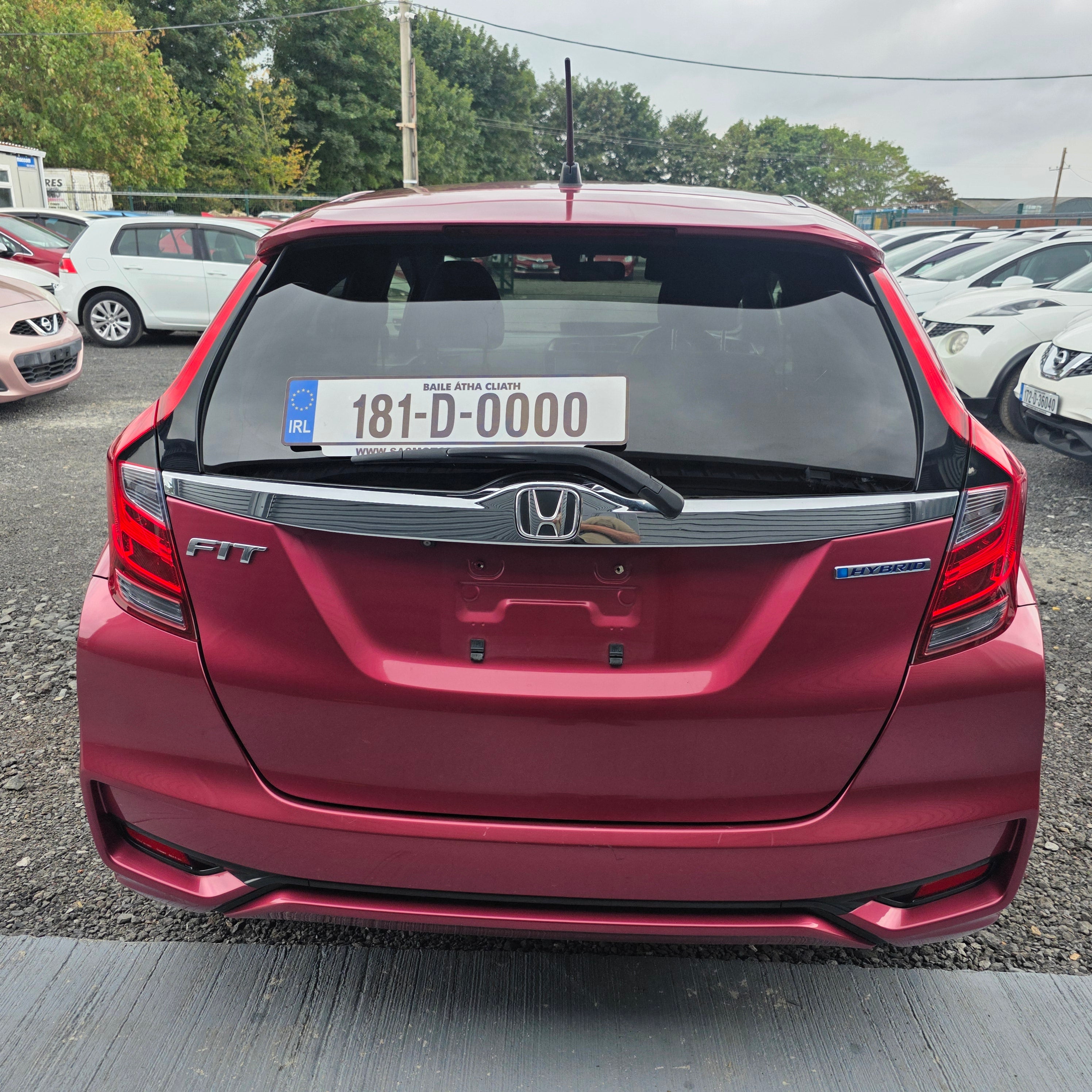 Honda Fit Hybrid Automatic 2018 Leather interior