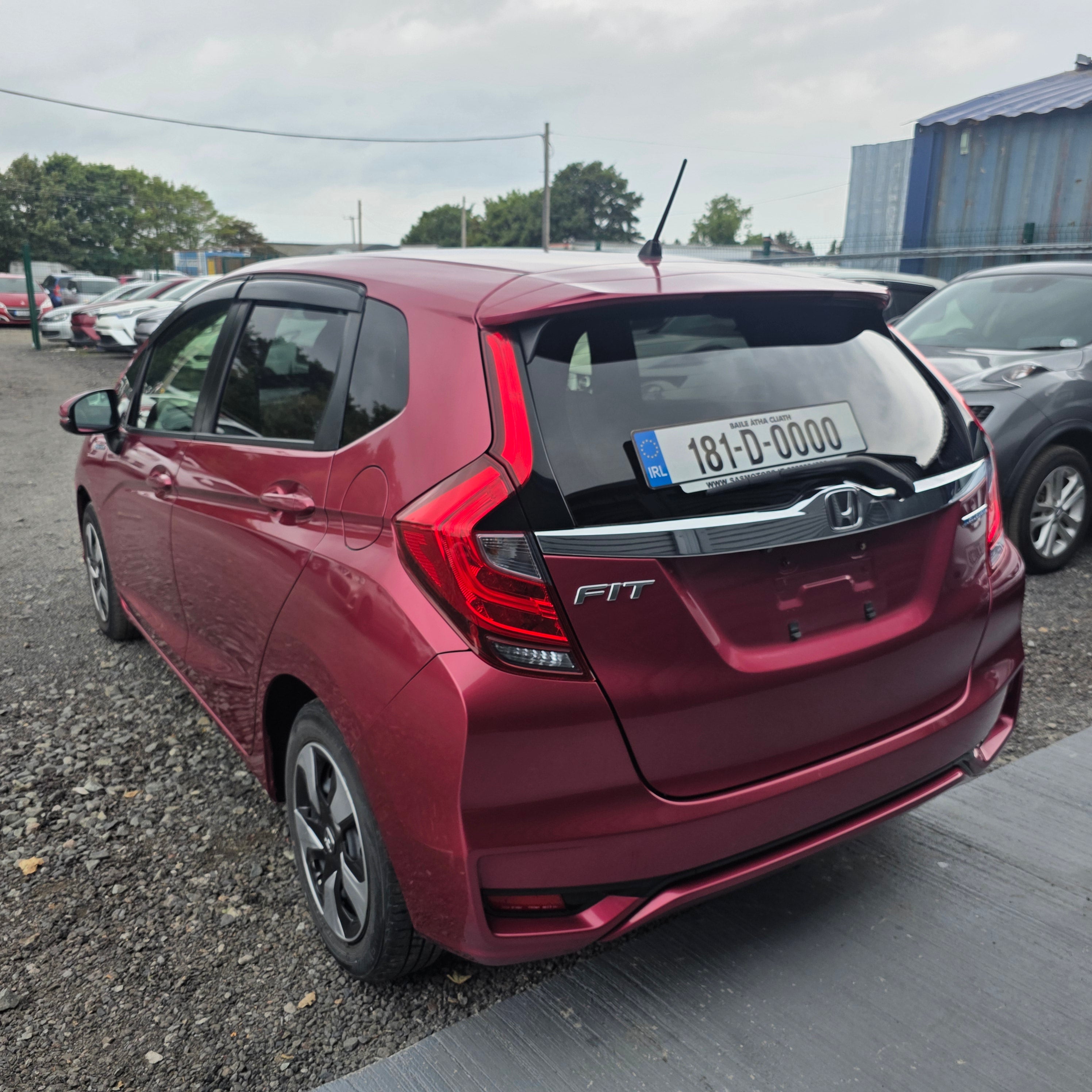 Honda Fit Hybrid Automatic 2018 Leather interior