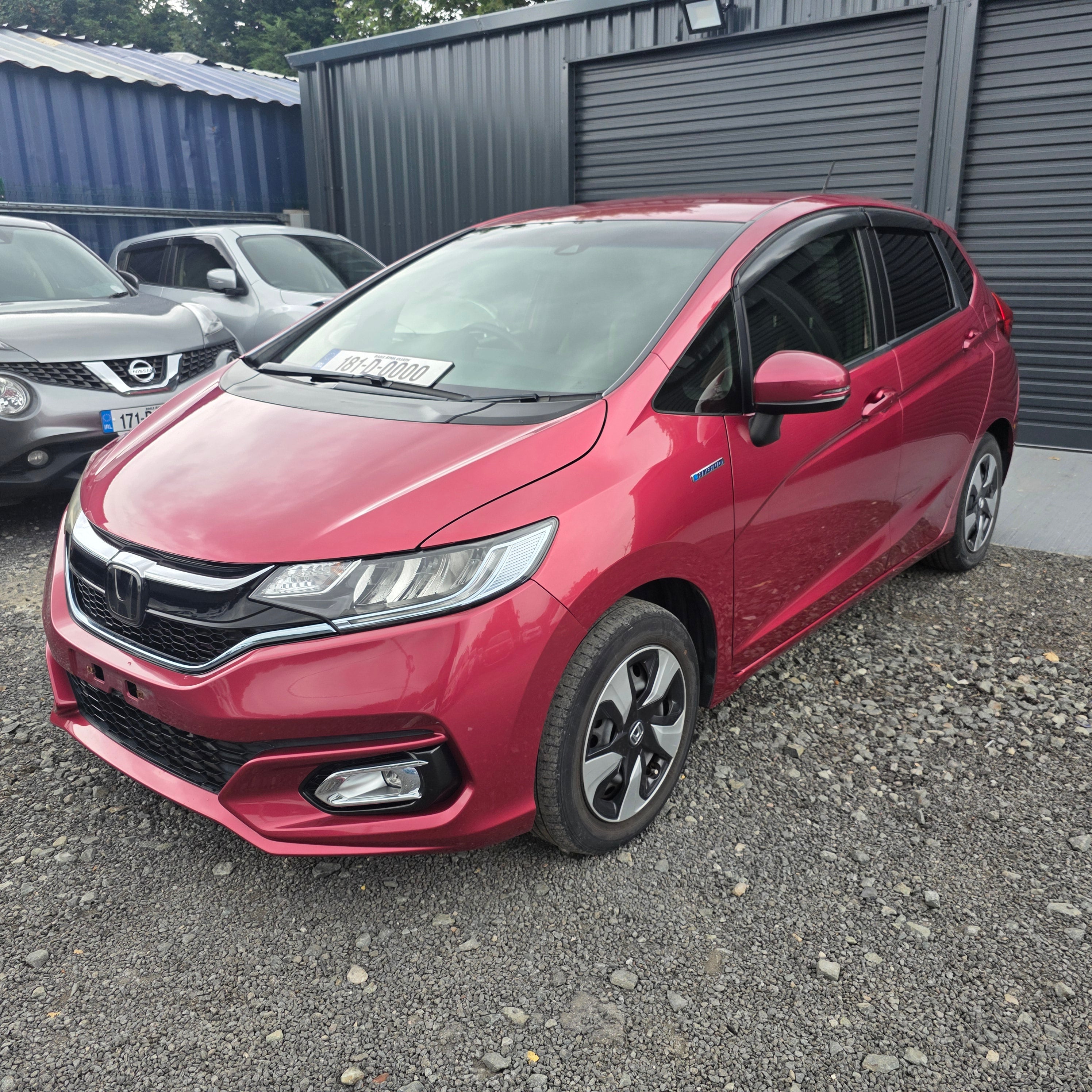 Honda Fit Hybrid Automatic 2018 Leather interior