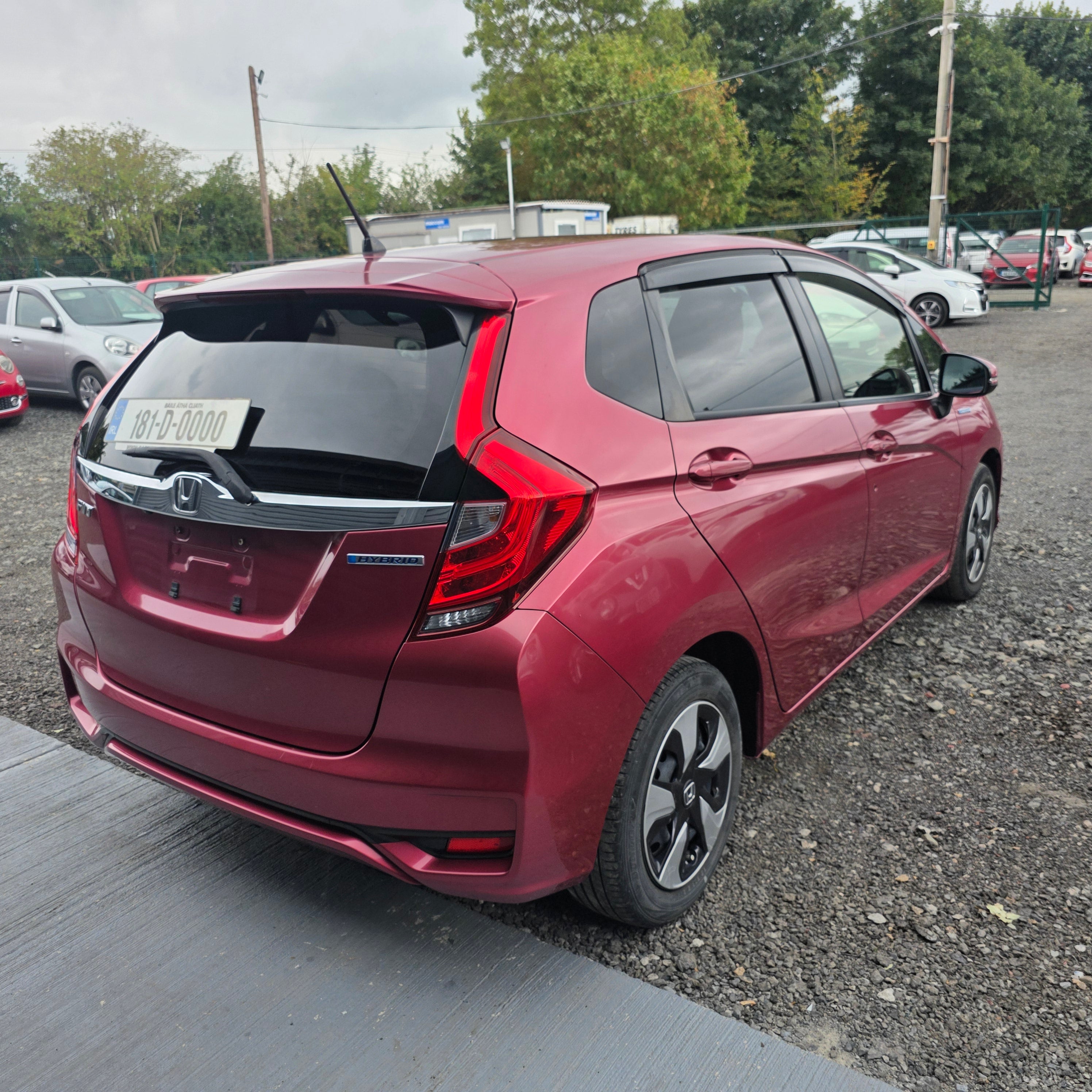 Honda Fit Hybrid Automatic 2018 Leather interior