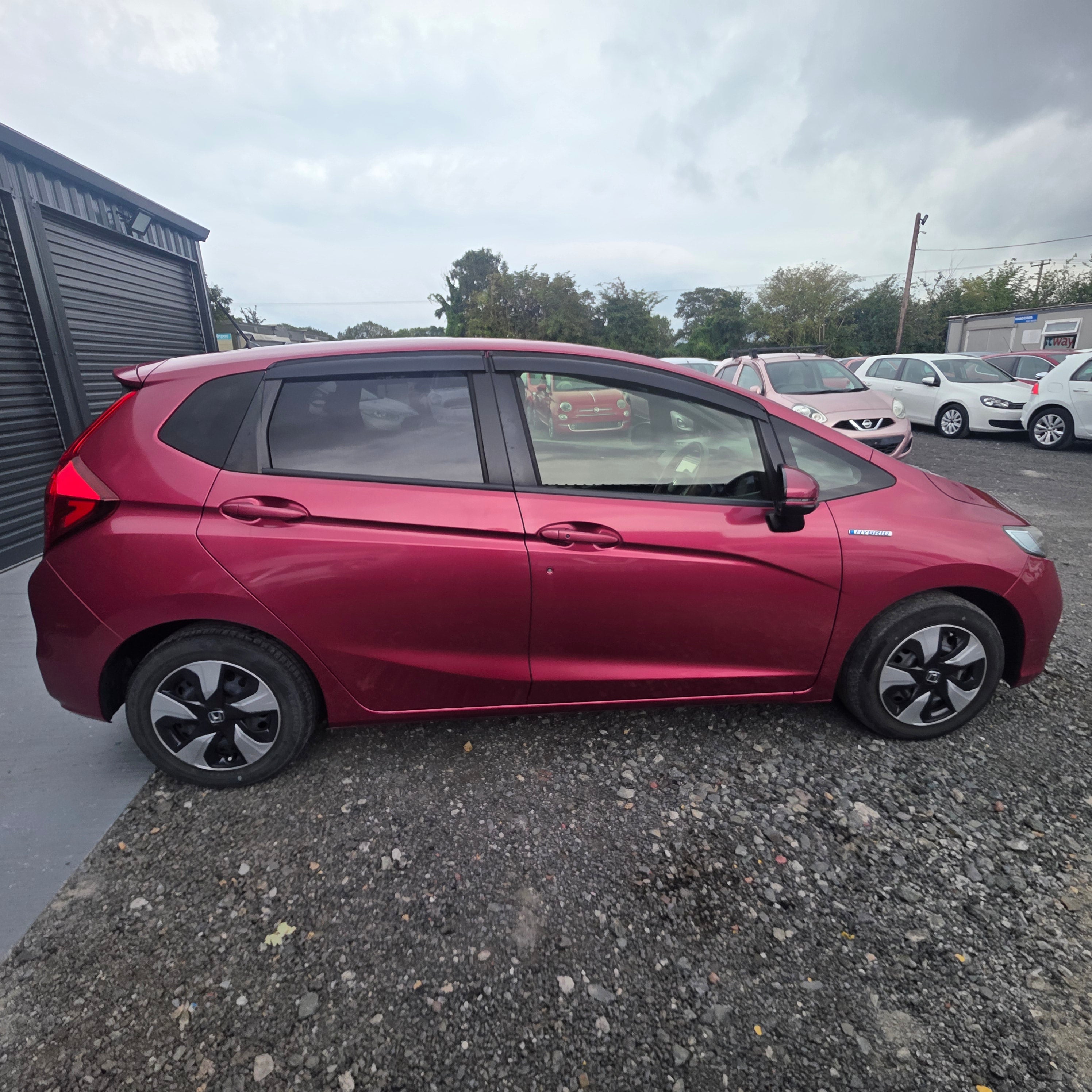 Honda Fit Hybrid Automatic 2018 Leather interior