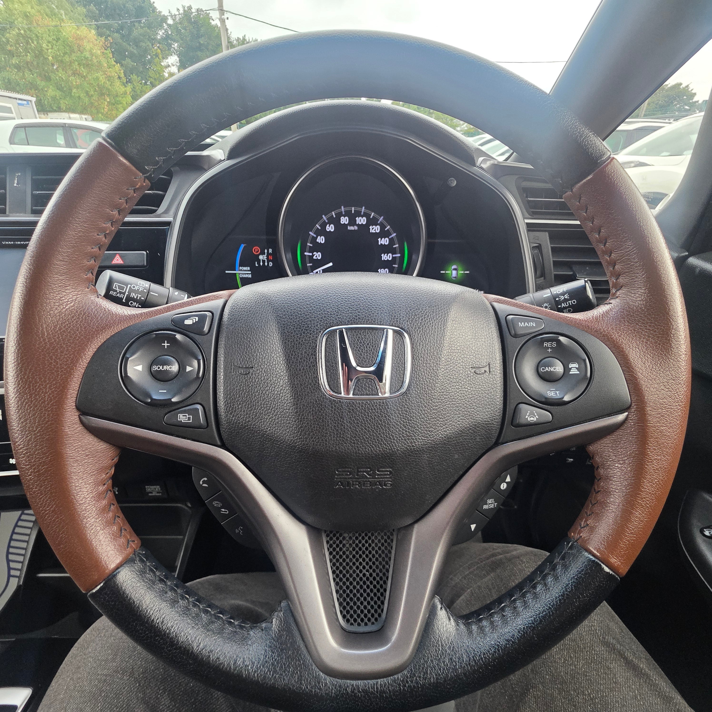 Honda Fit Hybrid Automatic 2018 Leather interior