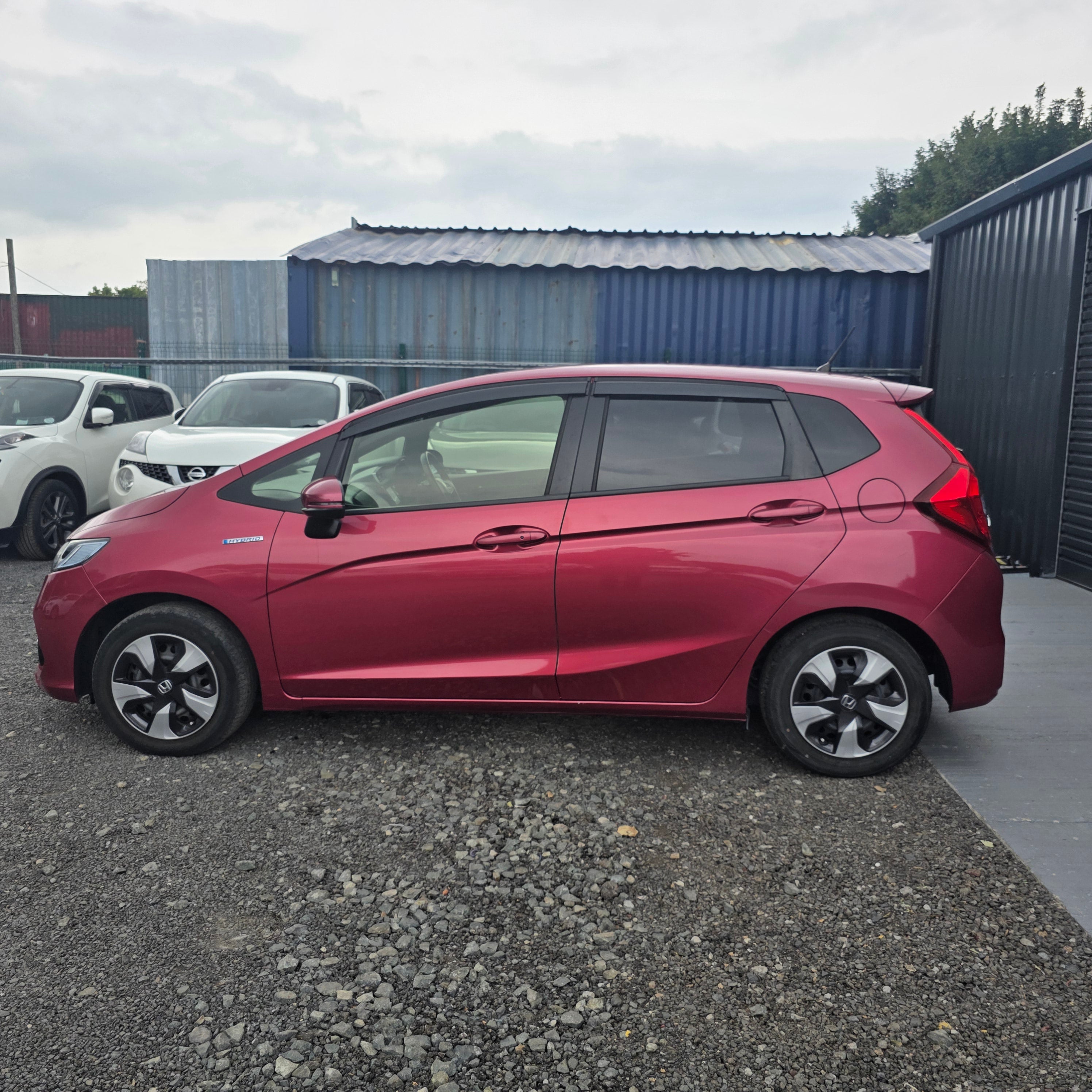 Honda Fit Hybrid Automatic 2018 Leather interior