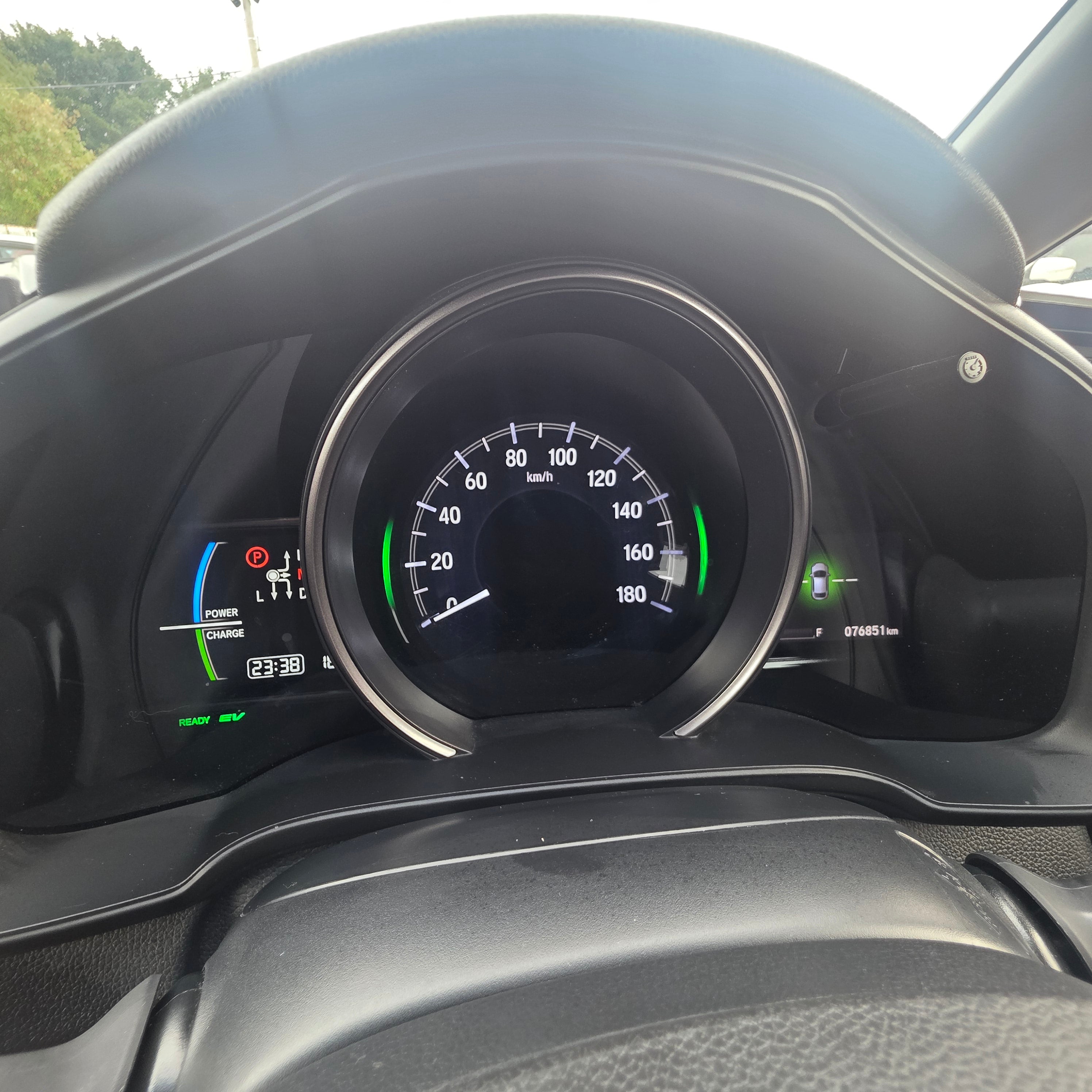 Honda Fit Hybrid Automatic 2018 Leather interior