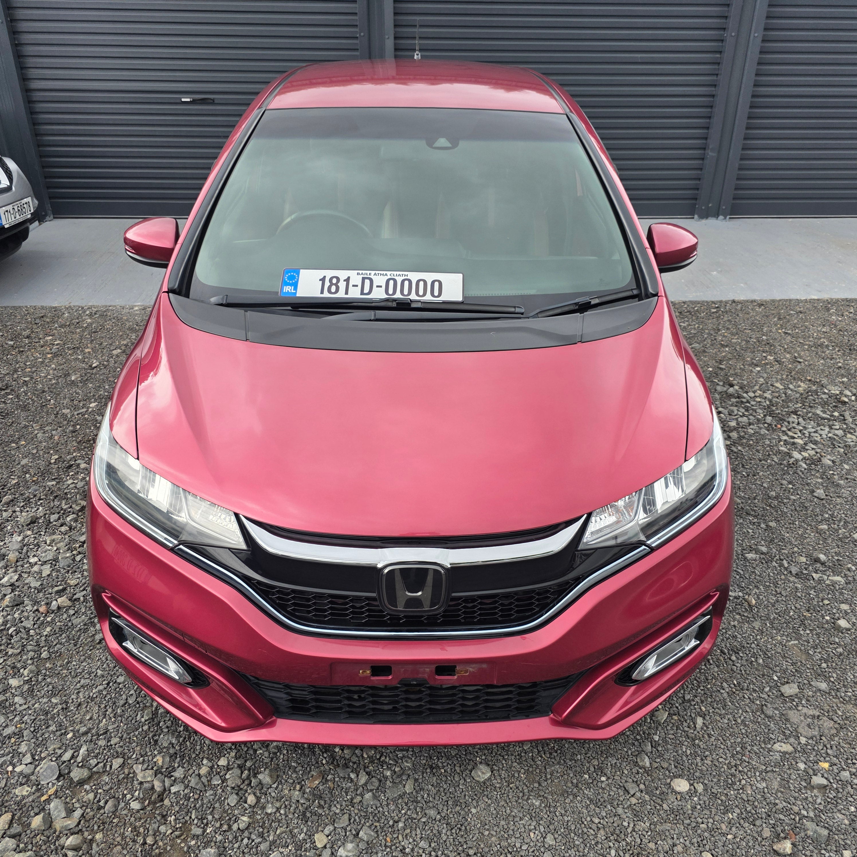 Honda Fit Hybrid Automatic 2018 Leather interior